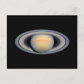 Saturn (Hubble Telescope) Briefkaart (Voorkant)