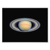 Saturn (Hubble Telescope) Foto Afdruk (Voorkant)