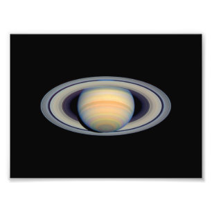 Saturn (Hubble Telescope) Foto Afdruk
