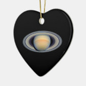 Saturn (Hubble Telescope) Keramisch Ornament (Links)