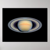 Saturn (Hubble Telescope) Poster (Voorkant)