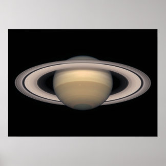 Saturn Huge-Poster - gift ruimte en astronomie Poster