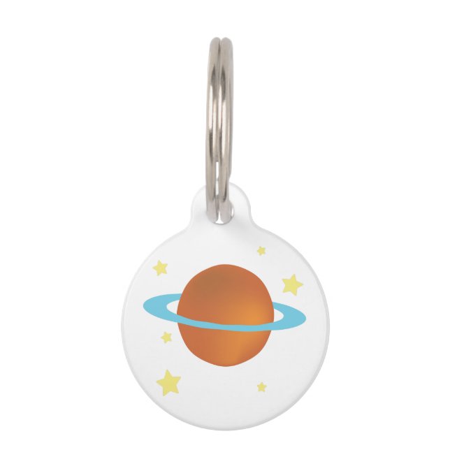 Saturn Huisdierpenning (Voorkant)