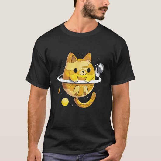 Saturn Kat T-shirt (Voorkant)