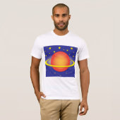 Saturn Mannen T-Shirt (Voorkant volledig)