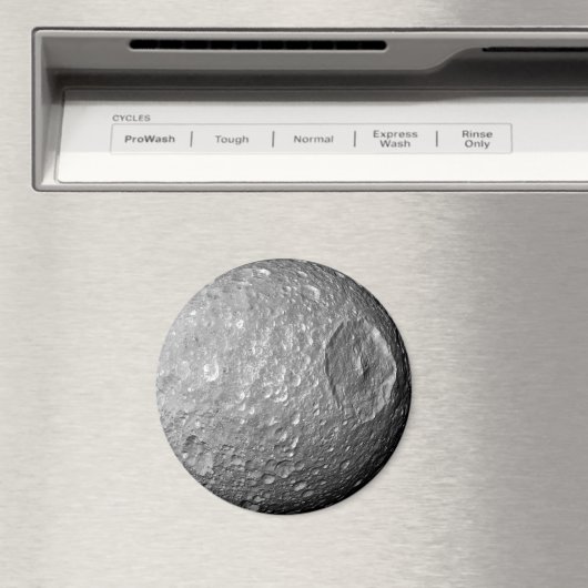 Saturn Moon Mimas Magneet (Insitu (Vaatwasser))