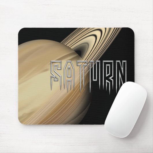 Saturn Mousepad Muismat (Met muis)