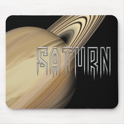Saturn Mousepad Muismat (Voorkant)