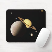 Saturn Mousepad Muismat (Met muis)