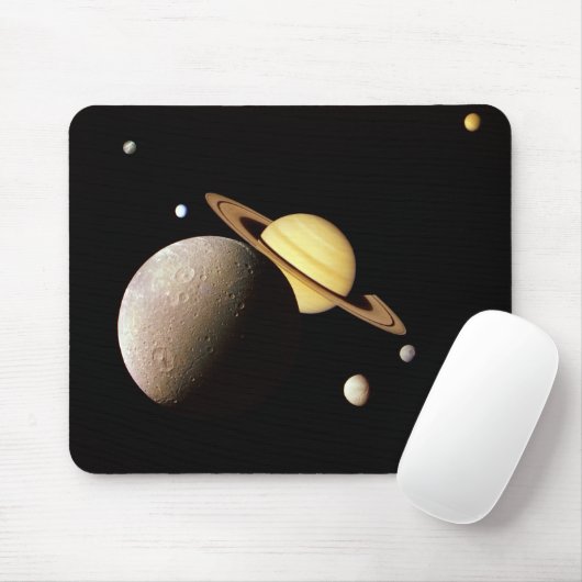 Saturn Mousepad Muismat (Met muis)