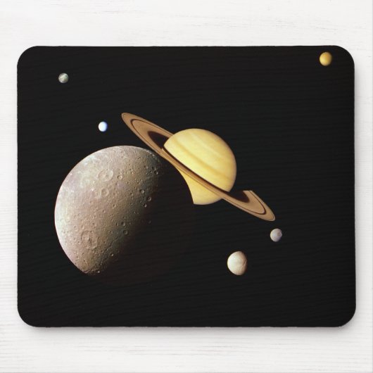 Saturn Mousepad Muismat (Voorkant)