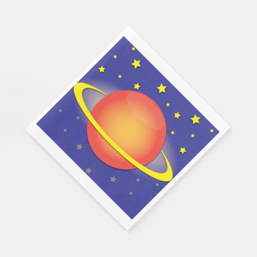 Saturn Paper Napkins Servet (Hoek)