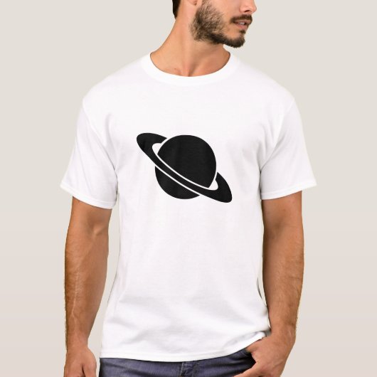 Saturn Pictogram T-Shirt (Voorkant)