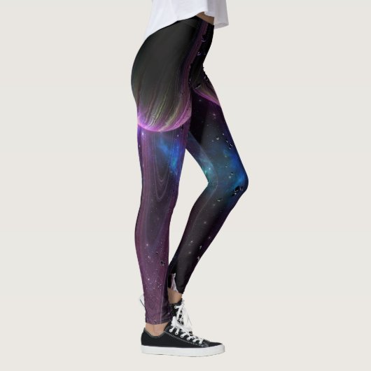 Saturn Planeet Leggings (Rechts)