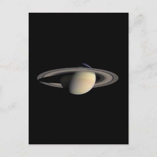 Saturn Planet beautiful rings NASA Briefkaart (Voorkant)