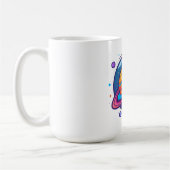 Saturn Planet Coffee Mug – Cosmic Design for Space Koffiemok (Links)