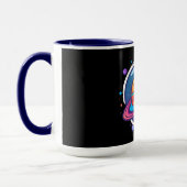 Saturn Planet Coffee Mug – Cosmic Design for Space Mok (Links)
