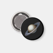 Saturn Planet Magnet | 1,25 inch | Astrologie (Voorkant / Achterkant)