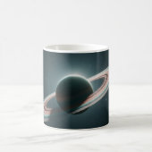 Saturn Planet Mug with Rings Magische Mok (Center)
