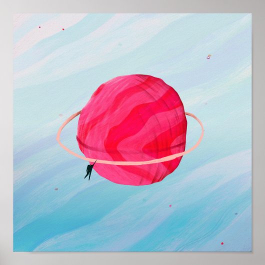 Saturn Poster (Voorkant)