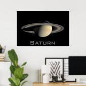 Saturn Poster (Thuiskantoor)