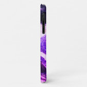 Saturn Rising Paars Space Planet Case-Mate iPhone Case (Achterkant/links)