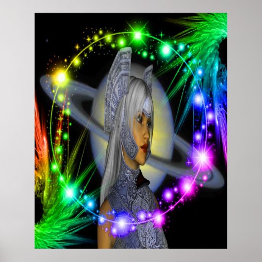 Saturn Rising Poster (Voorkant)