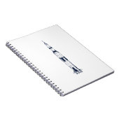 Saturn Rocket Notitieboek (Rechterzijde)