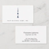 Saturn Rocket Visitekaartje (Voorkant / Achterkant)