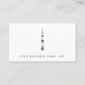 Saturn Rocket Visitekaartje (Voorkant)