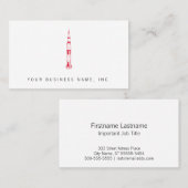 Saturn Rocket Visitekaartje (Voorkant / Achterkant)