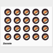 SATURN RONDE STICKER (Vel)