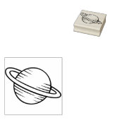 Saturn Rubber Stamp Rubberstempel (Gestempeld)