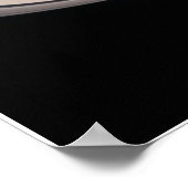 Saturn Small Poster - Ruimte- en astronomiegeschen (Hoek)