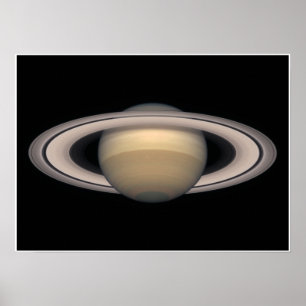 Saturn Small Poster - Ruimte- en astronomiegeschen