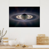Saturn Solar Eclipse Poster (Keuken)