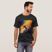 Saturn Surfer T-shirt (Voorkant volledig)
