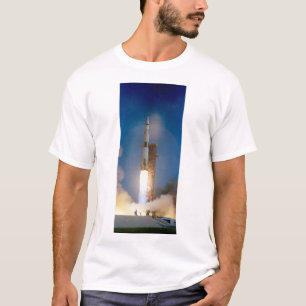 Saturn V Apollo 11 Lancering T-shirt