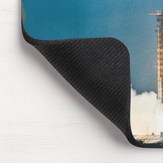 Saturn V Apollo Launch Muismat (Hoek)