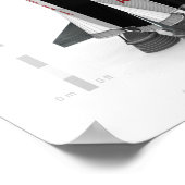 Saturn V de motorraket Poster (Hoek)