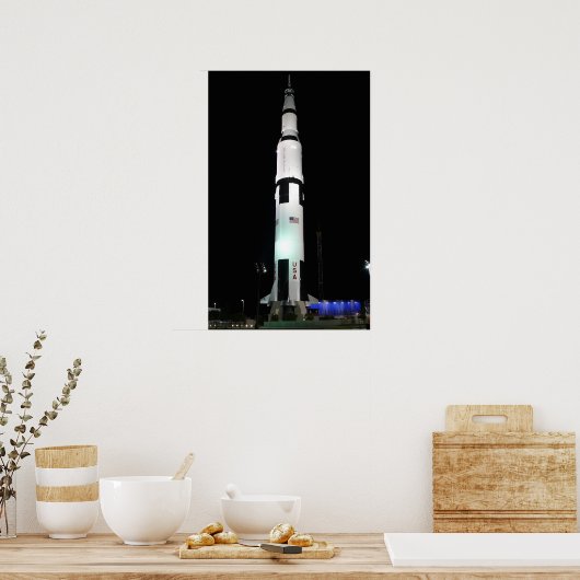 Saturn V-draagvoertuig Poster (Keuken)