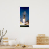 Saturn V Launch Moon Mission Poster (Keuken)