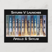 Saturn V Moon Rocket Launches