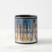 Saturn V Moon Rocket Launches Mok (Midden)