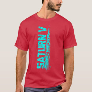 Saturn V raket 7 T-shirt
