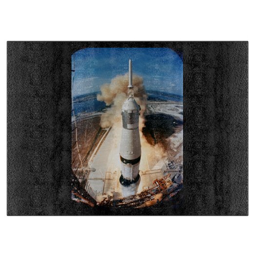 Saturn V-raketlancering 1969 Apollo-ruimtevaartuig Snijplank (Voorkant)