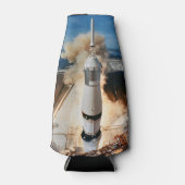 Saturn V Rocket lanceert 1969 Apollo ruimtevaartui Flesjeskoeler (Voorkant)