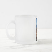 Saturn V Rocket lanceert 1969 Apollo Spacecraft Fr Matglas Koffiemok (Links)