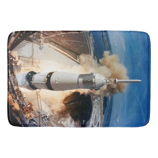 Saturn V Rocket start 1969 Apollo Spacecraft Badmat (Voorkant)