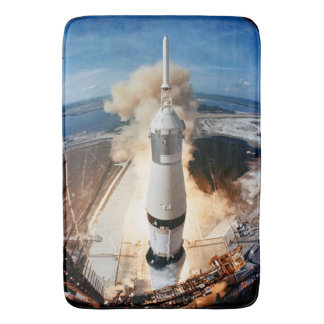 Saturn V Rocket start 1969 Apollo Spacecraft Badmat